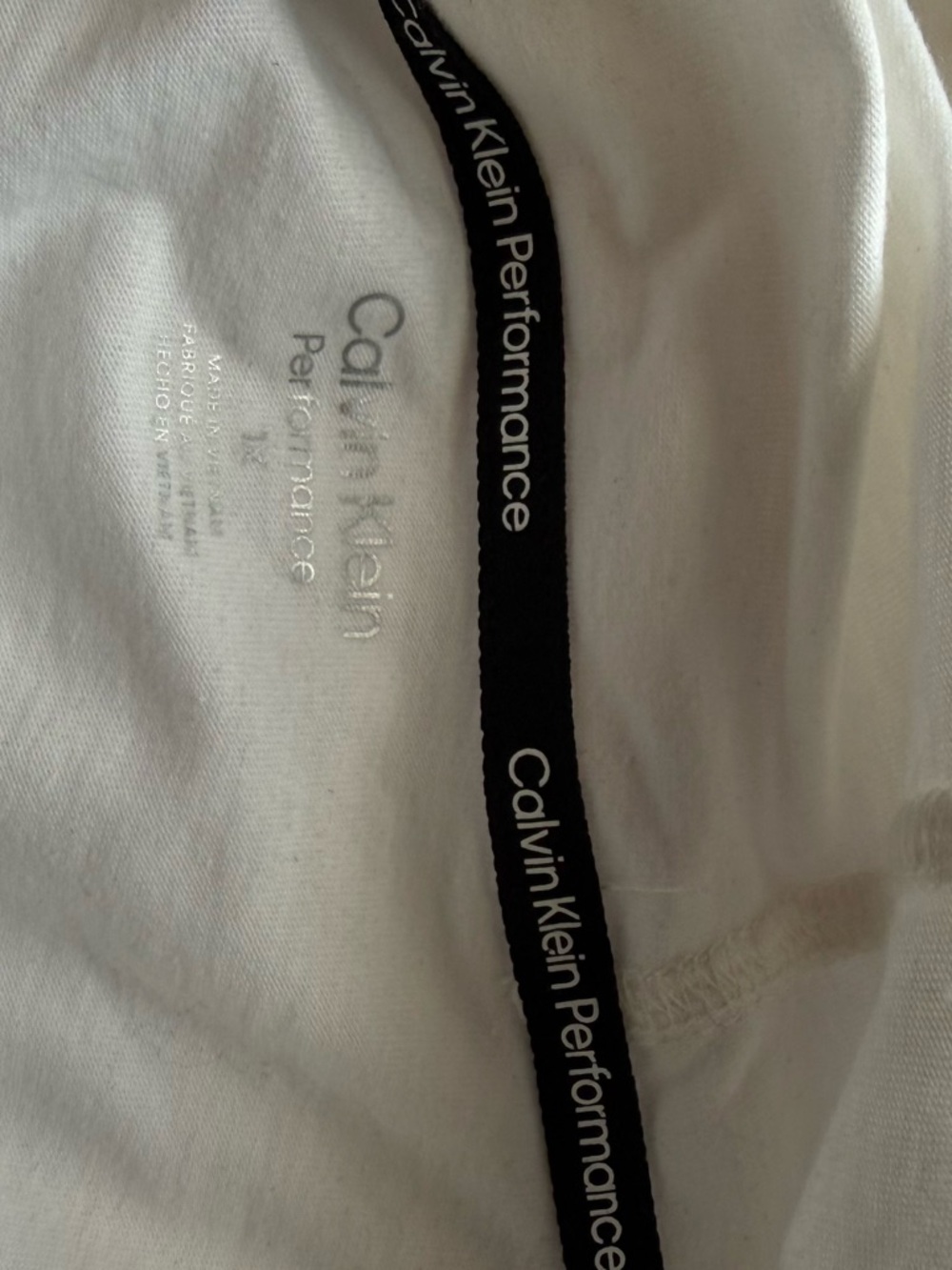 Ladies Lightweight Pullover With Hood Sz 1X New With Tags White Brown Letters - Picture 4 of 8